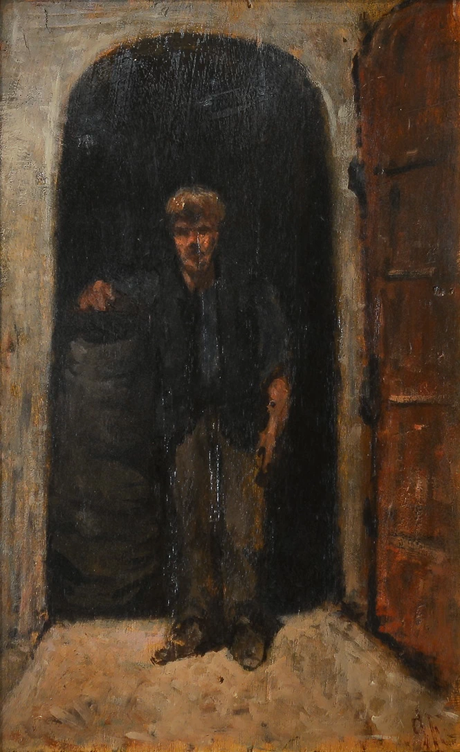 Il fabbro - Museo Civico Giovanni Fattori, Livorno